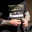 May Shirt Shield Arms Black Green Logo
