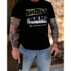 May Shirt Shield Arms Black Green Logo