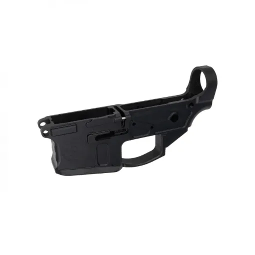 SA-4 Non-Folding Stripped Billet Lower Receiver - Black