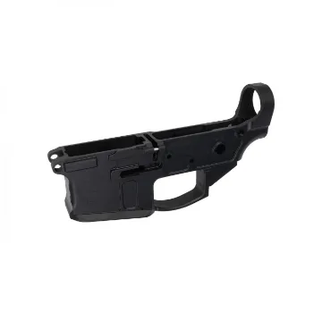 SA-4 Non-Folding Stripped Billet Lower Receiver - Black SA-4 Non-Folding Stripped Billet Lower Receiver - Black
