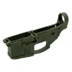 SA-4 Non-Folding Stripped Billet Lower Receiver - OD Green