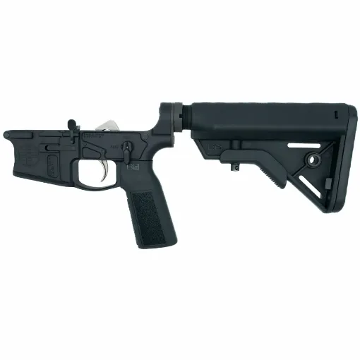SA-4 Complete Non-Folding Lower Receiver w/Rifle Stock - 5.56/300blk - Left side