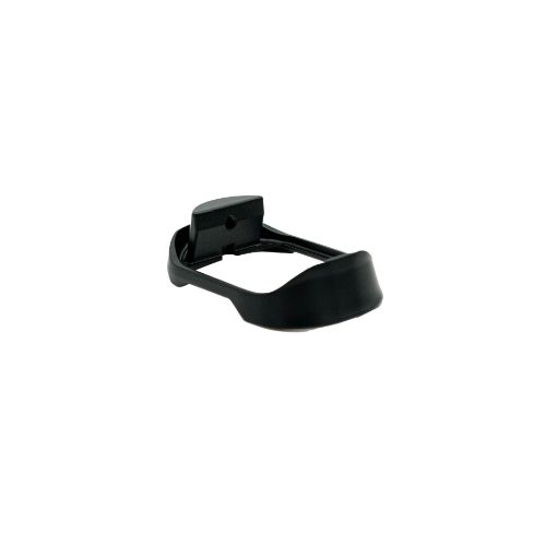 Black anodized Gen 6 Glock 19 Carry Magwell