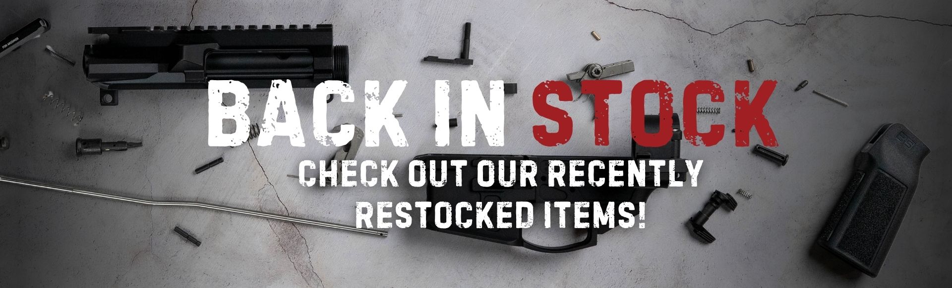 Recently Restocked Items