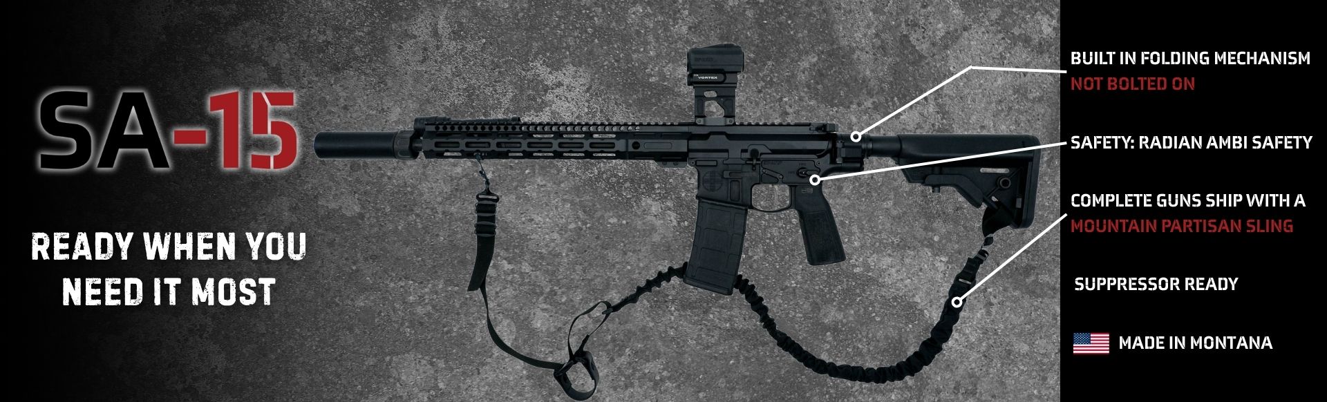 Shield Arms Folding Lower Receiver