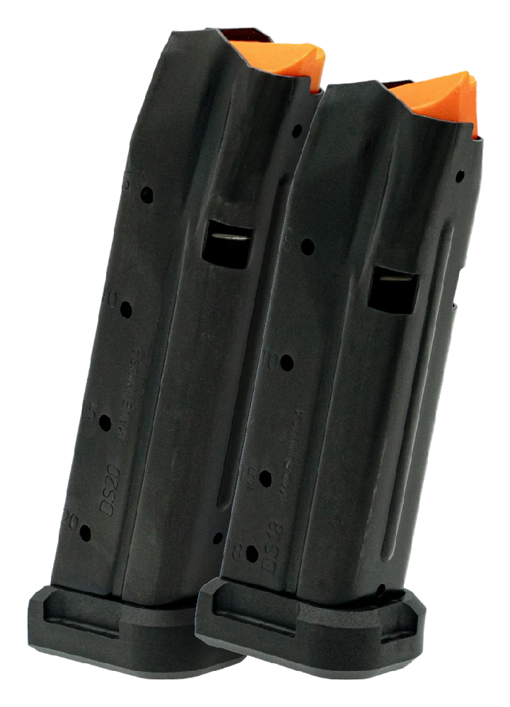 Shield Arms DS18 and DS20 steel magazines for Glock 19 and Glock 17