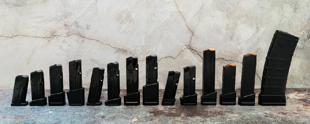 Shield Arms pistol magazine extensions
