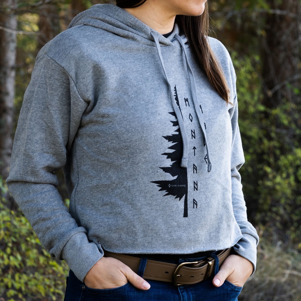 Montana Made Women's Cropped Hoodie