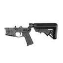 SA-4 Complete Non-Folding Lower Receiver w/Rifle Stock - 5.56/300blk